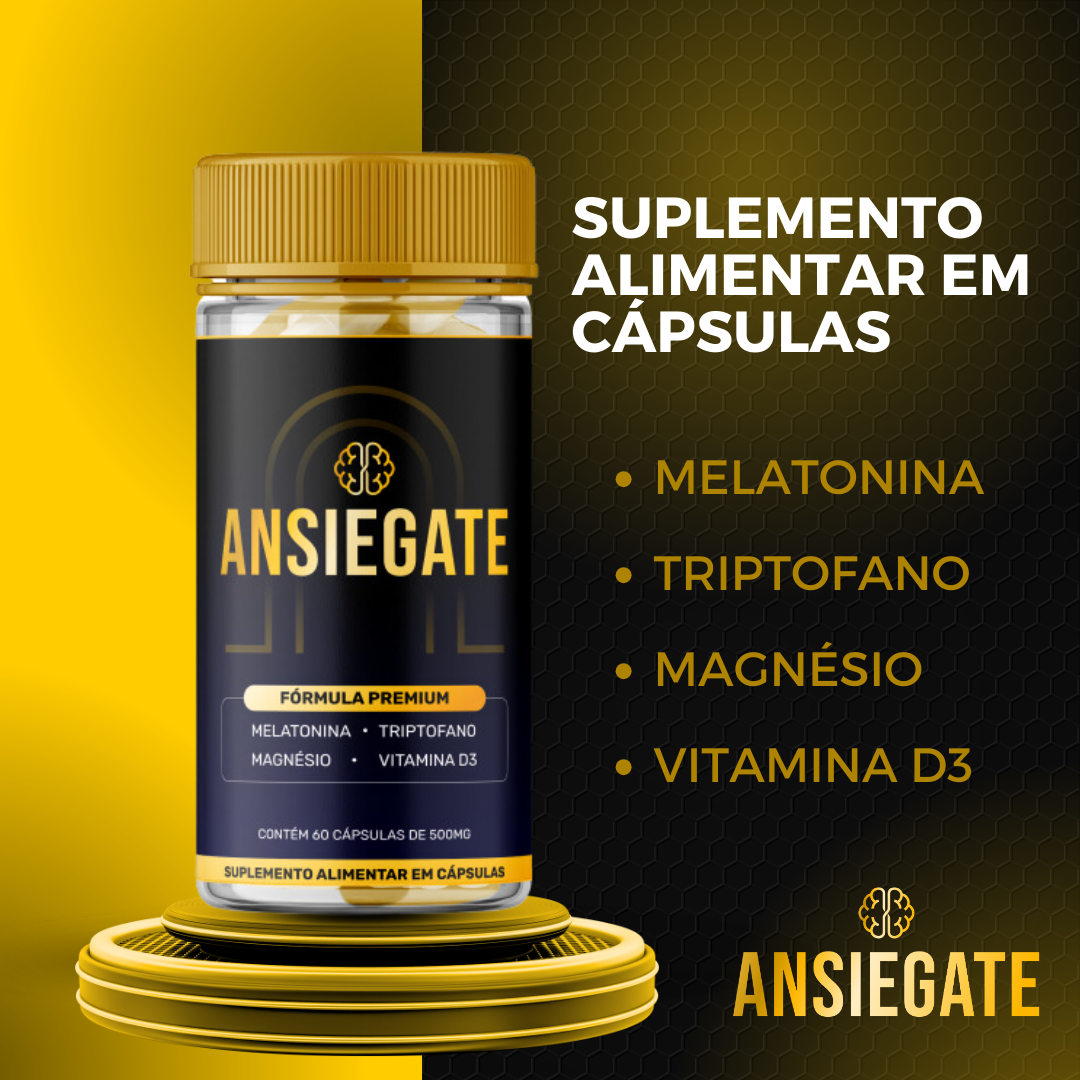 Ansiegate: Medicamento para ansiedade, funciona, ondec omprar, é seguro, aprovado pela Anvisa, fórmula